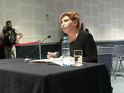 Enma Benavides ante la JNJ: “Tuve una operación quirúrgica y me detectaron un tumor en el cerebro”