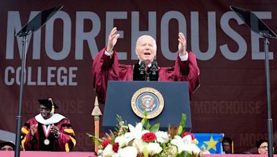 Biden addresses U.S. campus protests as he speaks to Morehouse grads
