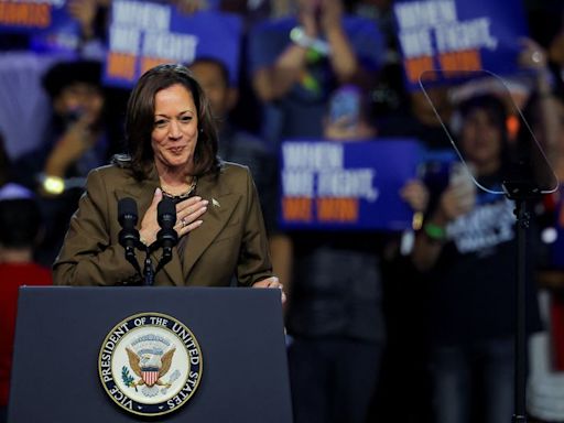 Harris campaign raises $55 million over two weekend events, campaign official says