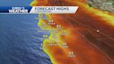 Mild to warm temperatures expected for Friday