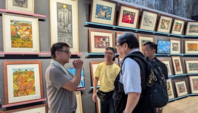 樹人國小學童澎湖版畫作品 將在台北華山文創園區展出