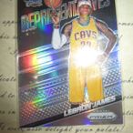 新賣家~14/15~LEBRON JAMES~PRIZM~SILVER~銀亮~REPRESENTATIVES~無限量~