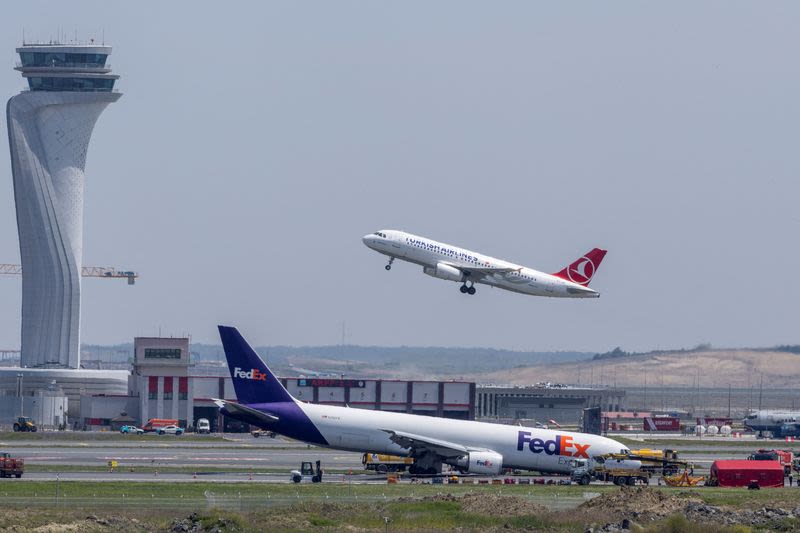 Passenger plane's tire bursts on landing in Turkey; no casualties