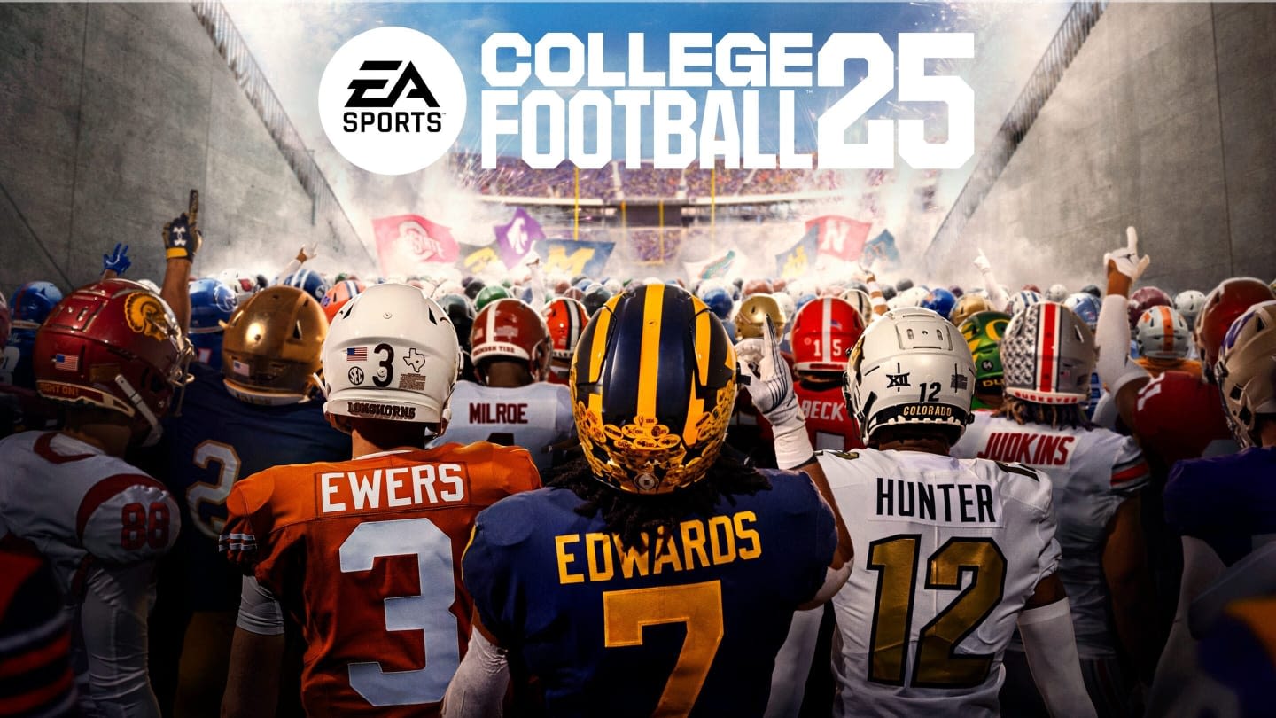 3 2025 NFL Draft prospects hit the cover of College Football 25 video game cover