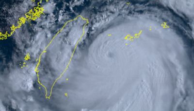 凱米颱風開眼 今晚登陸宜花恐原地打轉