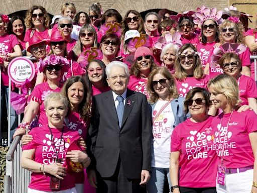 Presidente de Italia participó en evento contra el cáncer de seno (+Fotos) - Noticias Prensa Latina