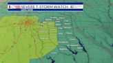 Severe T-Storm Watch For Parts Of East Texas Until 10 PM