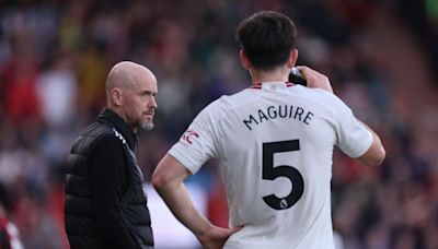 Harry Maguire backs Erik ten Hag amid speculation over Man Utd manager's future
