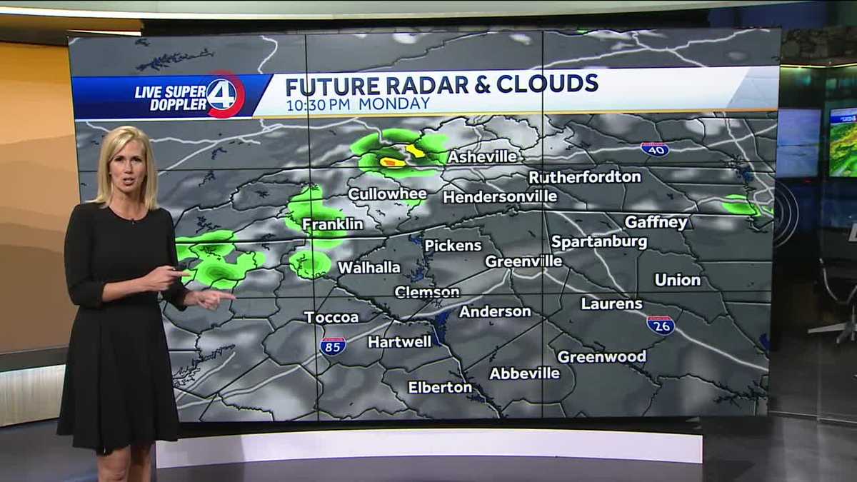Isolated Storms Today