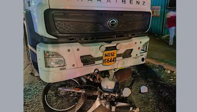 2 engineering students killed, 1 injured after truck hits bike on Pune-Ahmednagar road