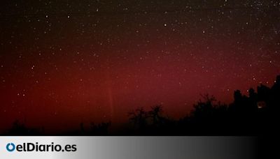 Extrañas auroras boreales en el cielo de La Palma