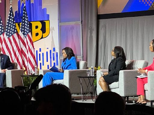 Trump insults Harris, makes false claims, quarrels with Black journalists at conference