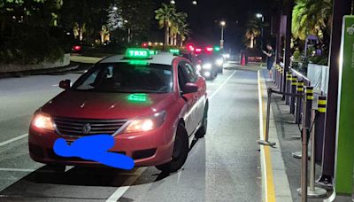 Passenger at Gardens by the Bay says multiple taxi drivers refused to drive him to Sengkang