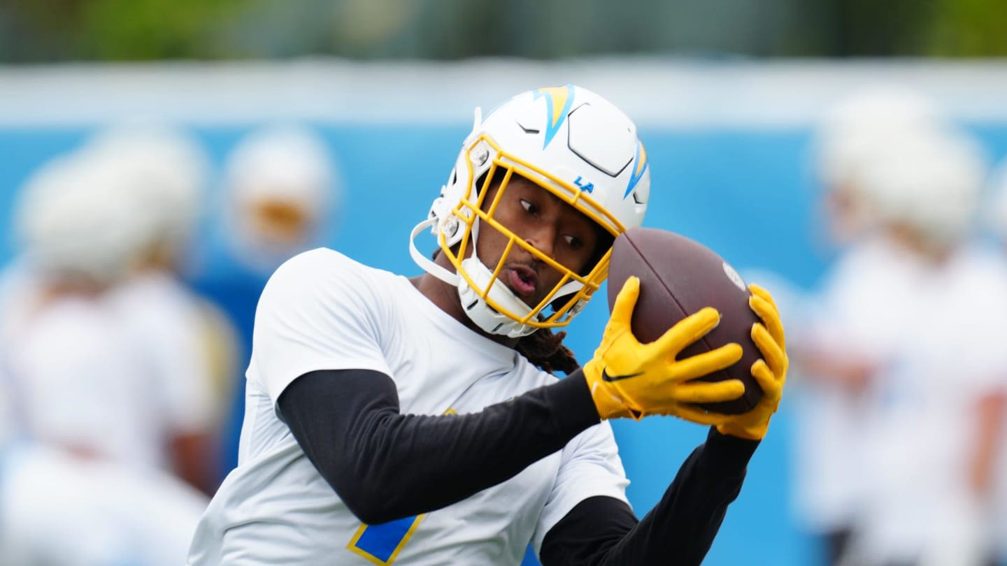 Chargers' Justin Herbert on Growth of Quentin Johnston: 'He's Been Incredible'