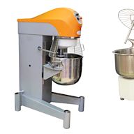 Commercial stand mixers are robust and durable machines intended for high-volume use in professional kitchens and bakeries. They are built to withstand continuous operation and are capable of handling large quantities of ingredients. These mixers are indispensable tools for commercial food preparation, known for their reliability and performance.