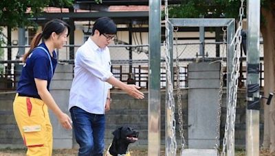 國際搜救犬日！陳其邁慰勉消防局搜救犬隊 致敬並讚許專業救災表現｜壹蘋新聞網