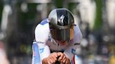 Remco Evenepoel survives late scare to win Tour de France stage seven time trial