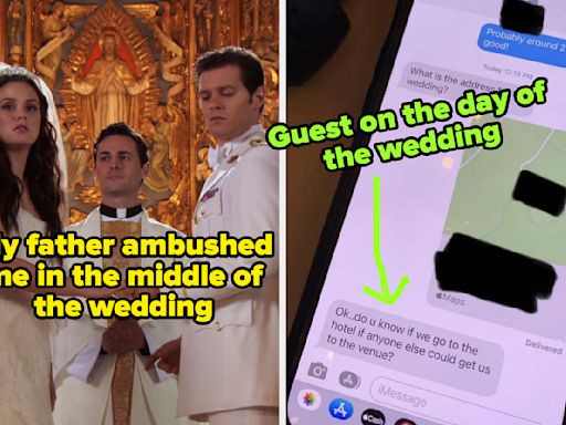 44 Truly Terrible Wedding Guests Who Should 100% Never Receive An Invitation To A Wedding Again