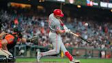 Stuart Fairchild homers as Reds hang on to beat Giants