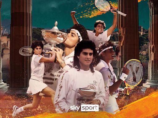 Gabriela Sabatini regresará al Foro Itálico de Roma en otro rol