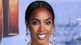 Kelly Rowland Is Colorful in Robe and Crop Top For Viral TikTok ‘Juicy Fruit’ Dance Challenge With Marsai Martin