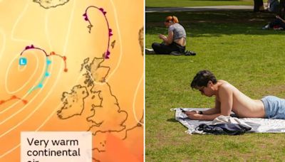 Met Office reveals exact date Britain to bask in 30C heat as maps turn orange