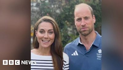 William and Kate congratulate Team GB as Paris 2024 Olympics ends