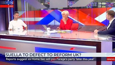 Reform UK 'would love' Suella Braverman to defect from Tories after 'losing support': 'Not a good look!'