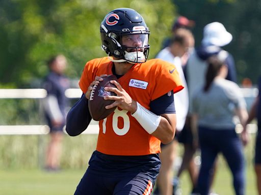Bears training camp observations: Caleb Williams, Rome Odunze deliver two-minute magic