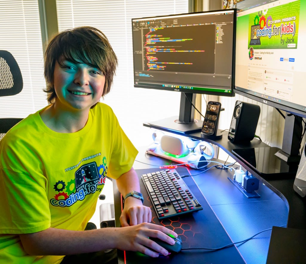 He’s 15, and graduating from high school and community college. Meet the coding whiz of the Lehigh Valley