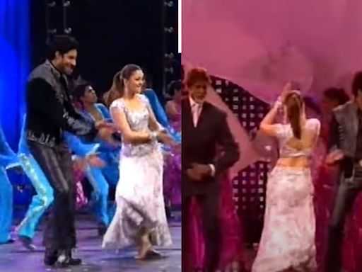 Aishwarya Rai Bachchan dances with Amitabh Bachchan-Abhishek Bachchan, Rekha, Shweta Bachchan's reaction goes viral, watch viral video