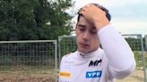 Franco Colapinto y un fin de semana de frustración en la carrera de Hungría de la Fórmula 2