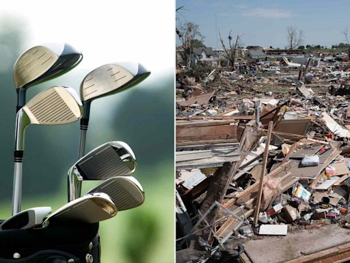 Golf Companies Offer to Give Iowa Teen New Clubs After His Home Was Destroyed in Tornado