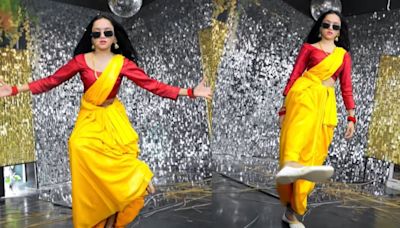 Saree-Clad Woman Grooves To Allu Arjun's 'Pushpa Pushpa' Moves, Video Goes Viral