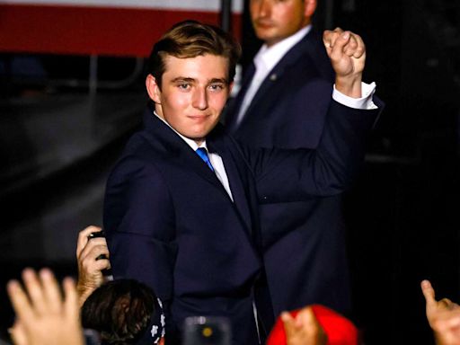 Barron Trump Attends First-Ever Campaign Rally, as Donald Says His Son’s ‘Nice, Easy Life’ Is Changing