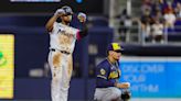 Marlins 3, Brewers 2 (10 innings): Bad breaks aplenty in this one