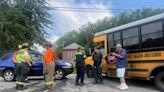 School bus, SUV crash in Georges Township