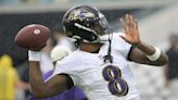 Baltimore Ravens playing Kansas City Chiefs in NFL season opener