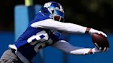 Darius Slayton back on the field for the New York Giants