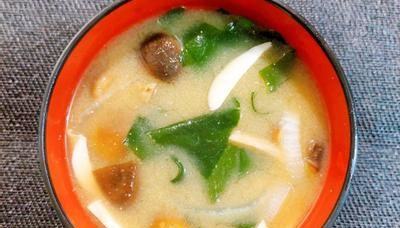 野菇味噌湯
