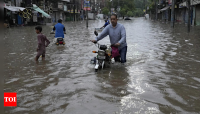 Pakistan's cultural capital sees record rainfall, flooding streets and affecting daily life - Times of India