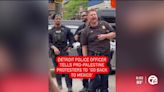 DPD suspends lieutenant after video shows confrontation with pro-Palestinian protester