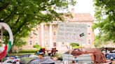 UNC's pro-Palestinian encampment enters second day as tents remain deconstructed