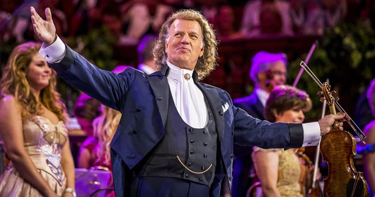 André Rieu announces 2025 UK and Ireland tour with 60-piece orchestra