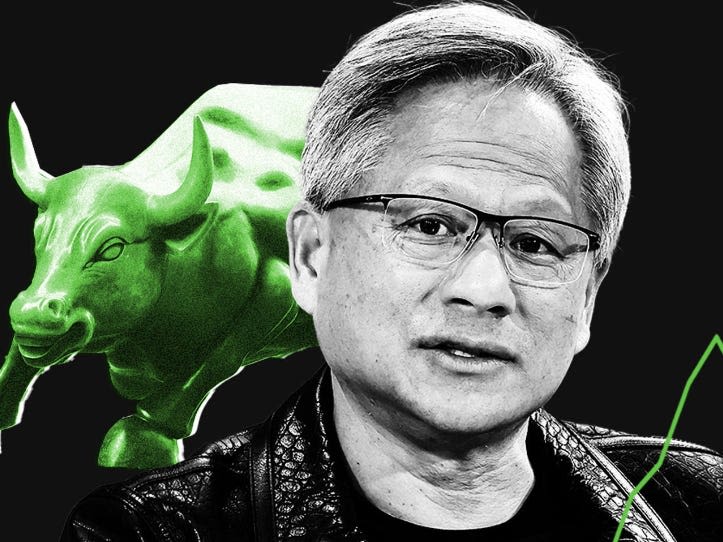 Jensen Huang just got $12 billion richer in a single day as Nvidia stock soared