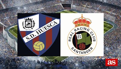 Huesca vs Racing: estadísticas previas y datos en directo | LaLiga Hypermotion 2023/2024