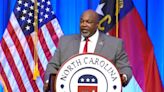 North Carolina governor candidate Robinson energizes Republicans for election at NCGOP Convention