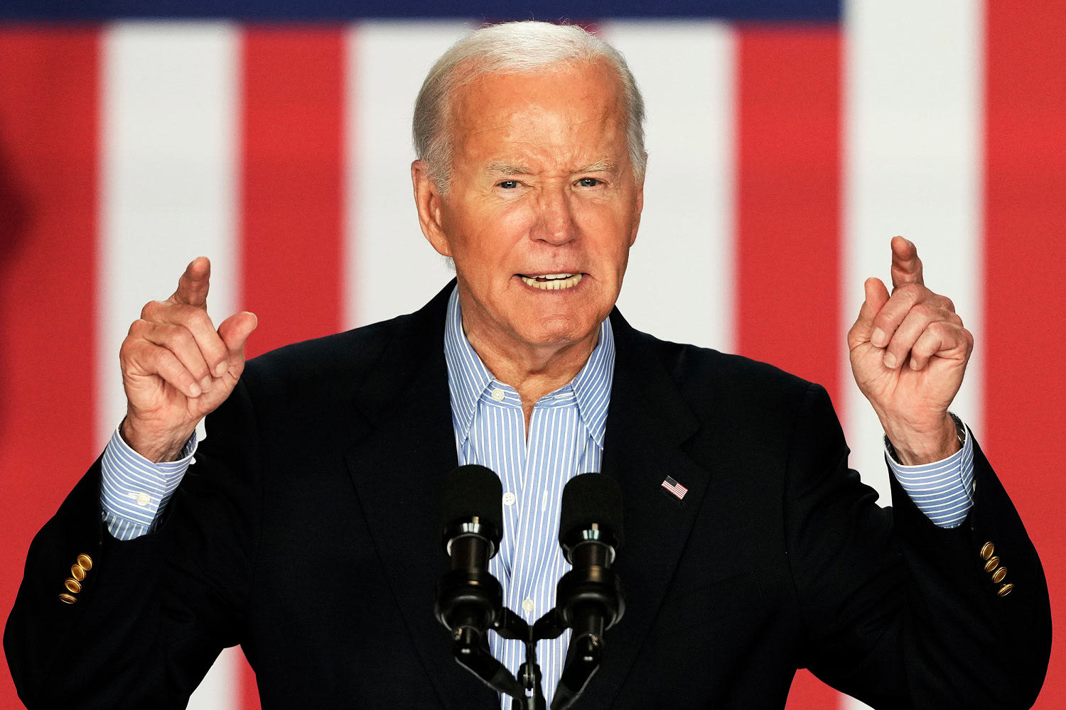 Biden doubles-down at Wisconsin rally: 'I'm staying in the race'