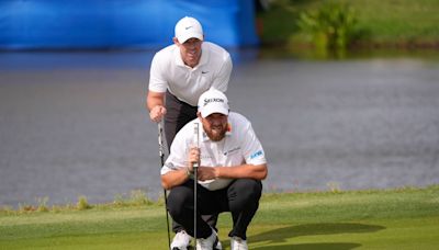 Rory McIlroy and Shane Lowry rally to win Zurich Classic team event in a playoff