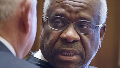 Clarence Thomas put on the spot over which corruption allegations are 'lies'